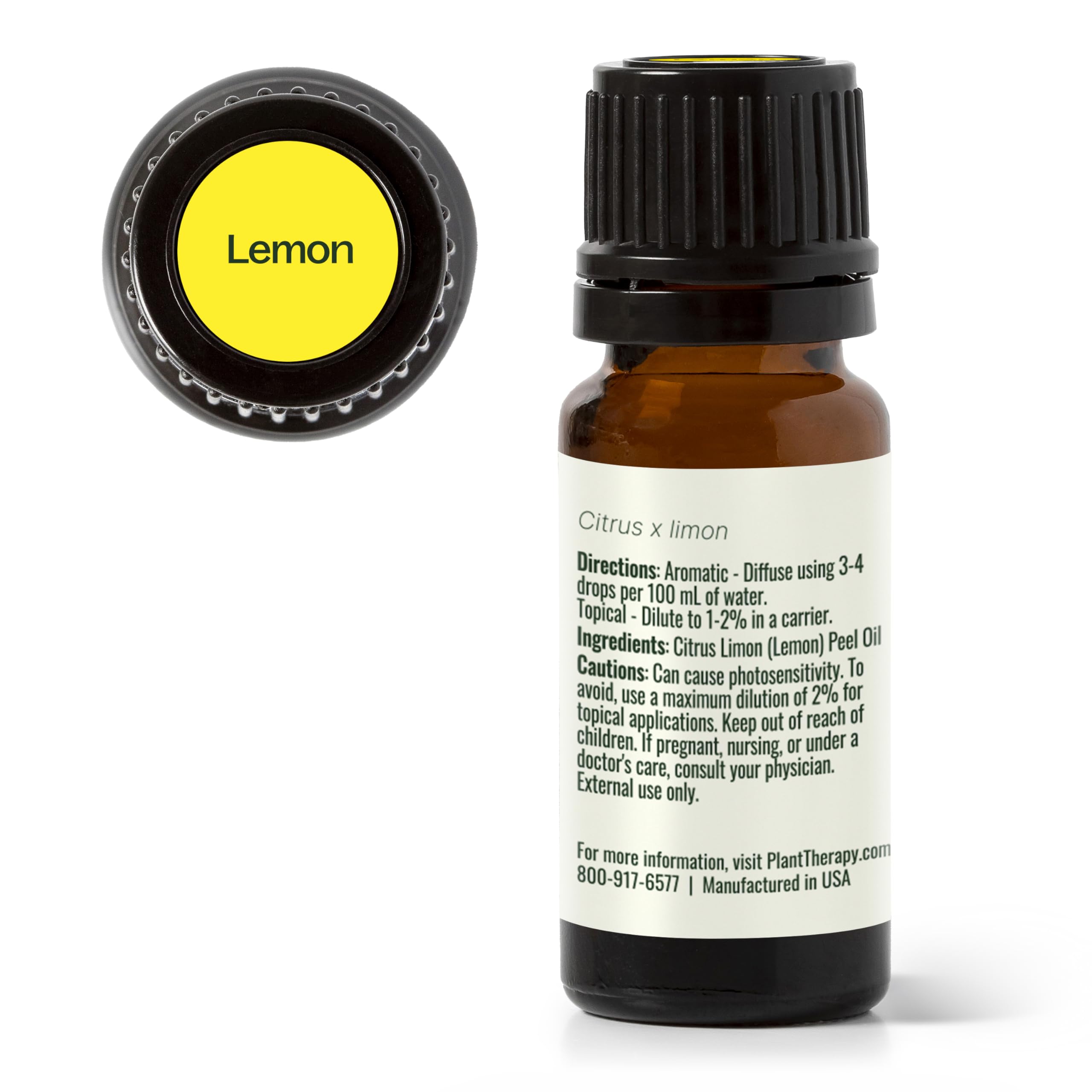 Plant Therapy Lemon empaque de alta calidad