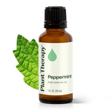 Plant Therapy Menta, botella de aceite esencial de 30 ml para uso diario y aroma vigorizante.