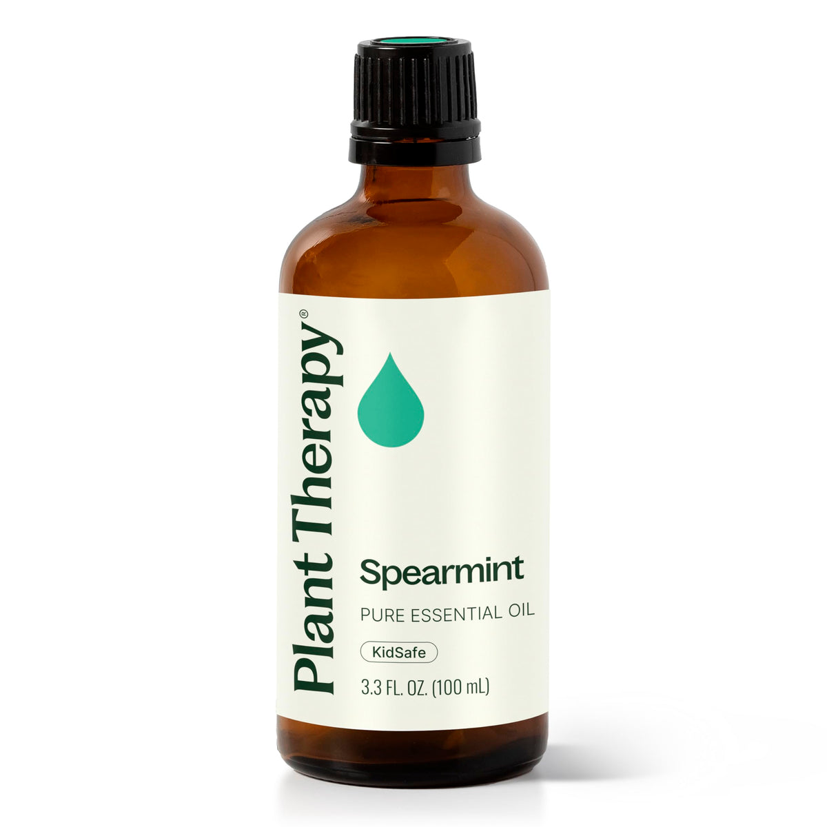 Plant Therapy Menta Verde: botella-vertido para aromaterapia suave y refrescante.
