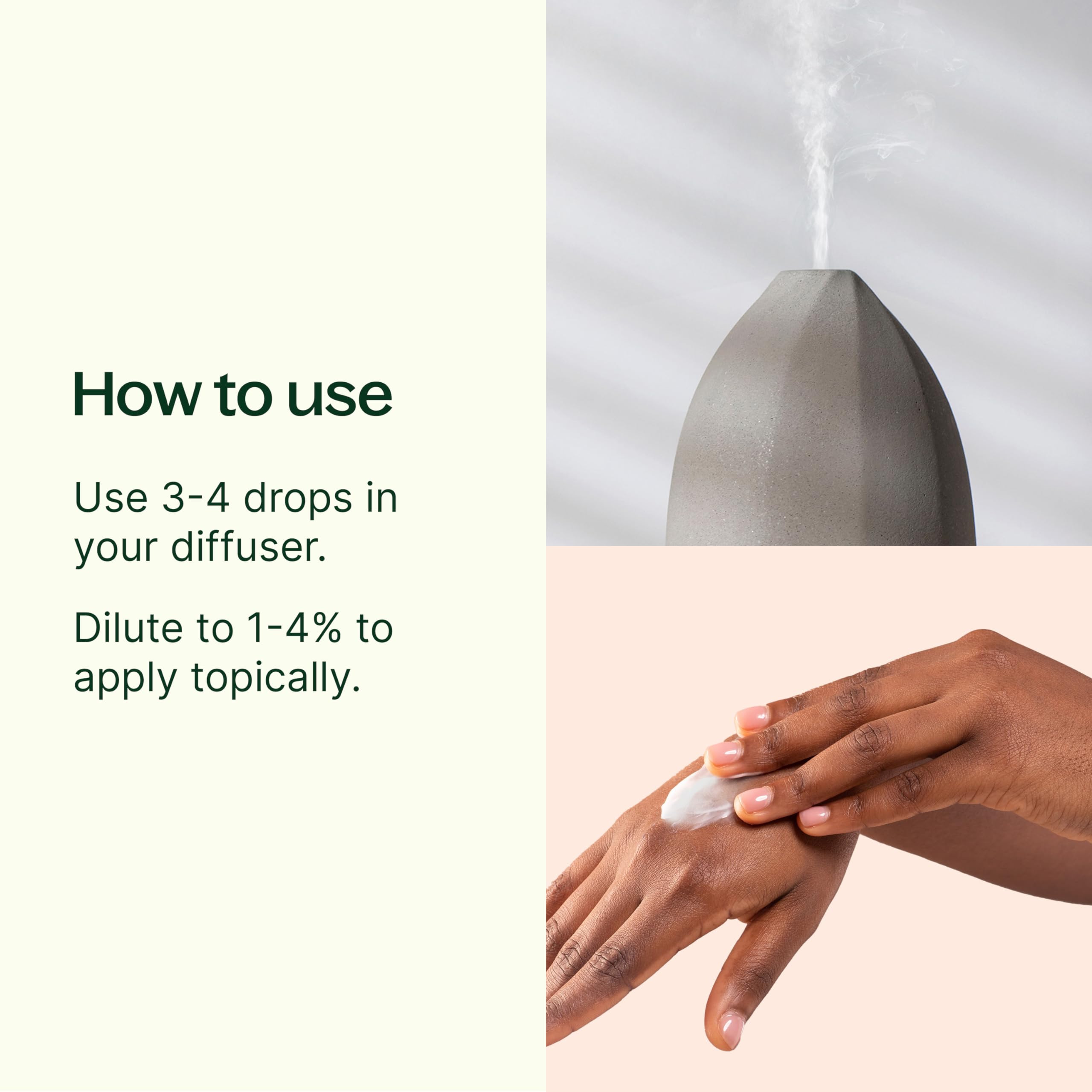 Plant Therapy pomelo rosado: difusor en uso con aroma cítrico.