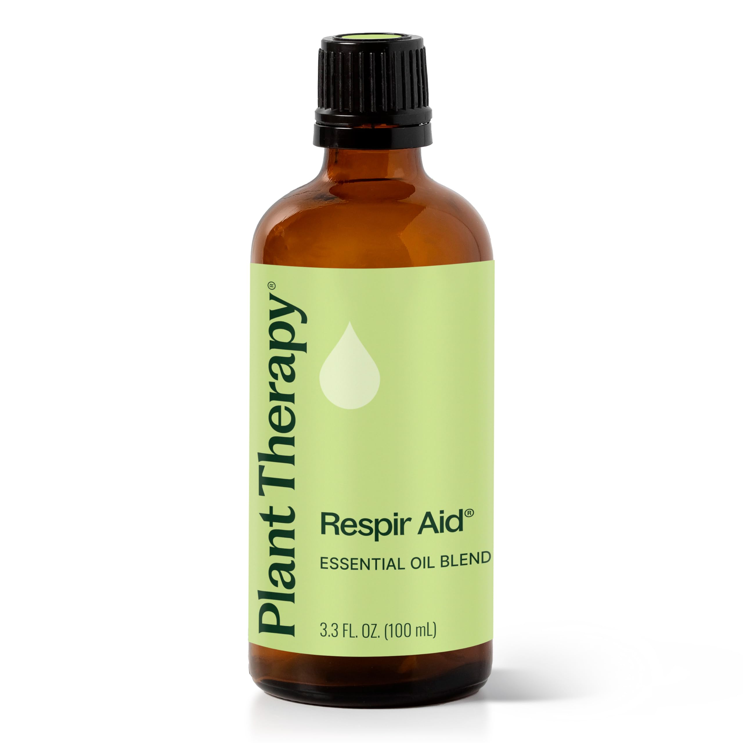 Botella Plant Therapy Respir Aid de 100 ml lista para aromaterapia diaria.