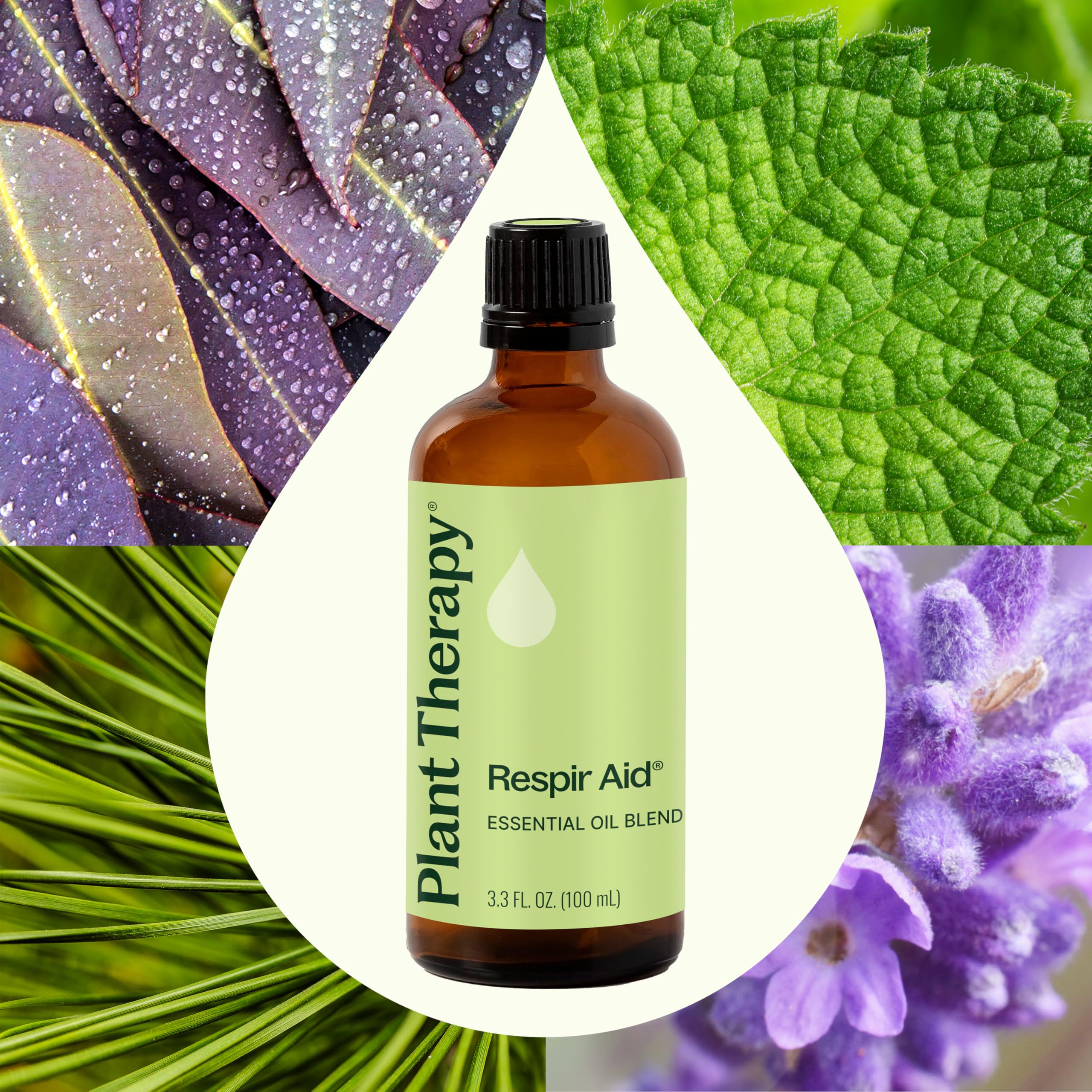Difusor con Respir Aid de Plant Therapy difundiendo aromas calmantes en sala.