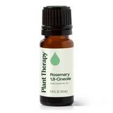 Plant Therapy Romero Aceite Puro sobre cuero cabelludo, sensación fresca y equilibrante.
