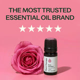 Plant Therapy Rose Absolute, baño con burbujas, uso aromático para relajar cuerpo.