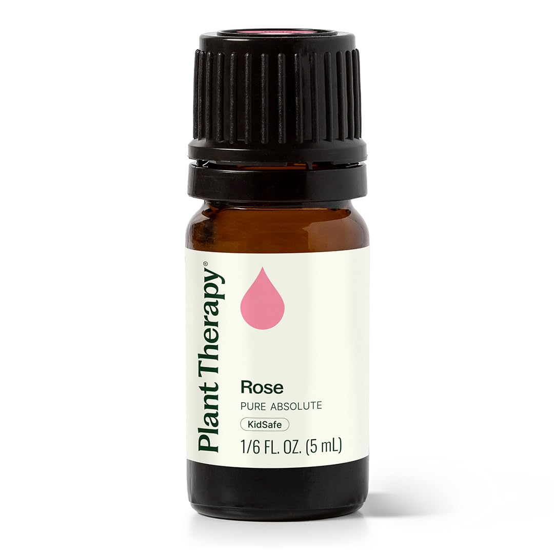 Plant Therapy Rose Absolute, uso piel, aceite versátil para cuidado suave de la piel.