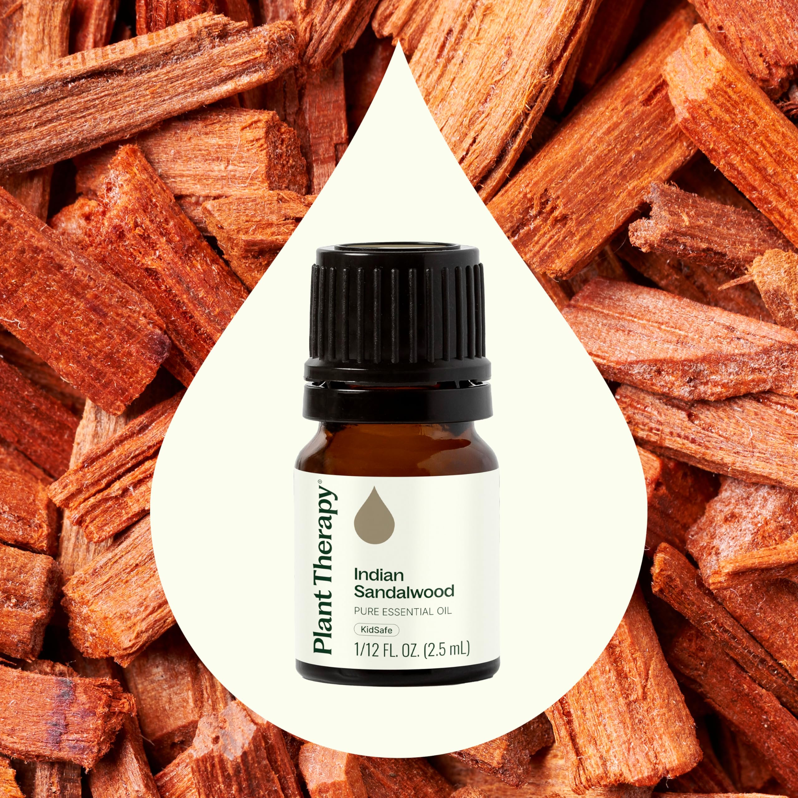 Plant Therapy Sándalo Indio: aroma relajante para difusiones tranquilas