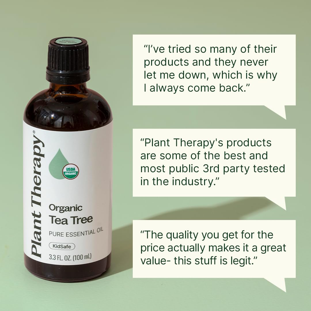 Proceso de destilación al vapor del Aceite de Árbol de Té Plant Therapy para pureza