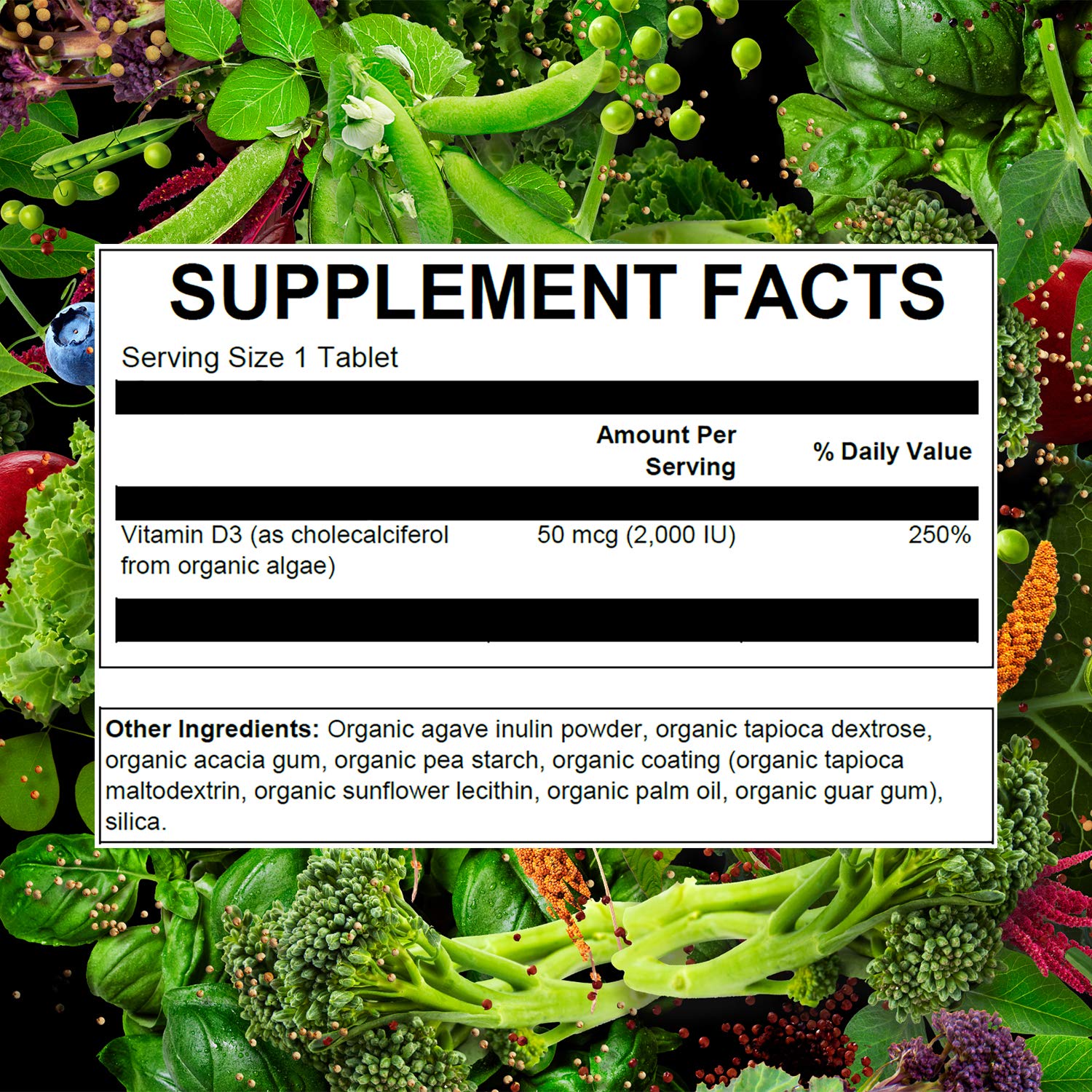 PlantFusion D3 ingrediente limpio fuente vegetal Vitashine sin organismos modificados