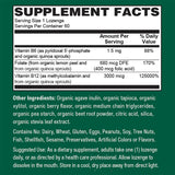 Pastilla sublingual sabor cereza de PlantFusion para absorción rápida
