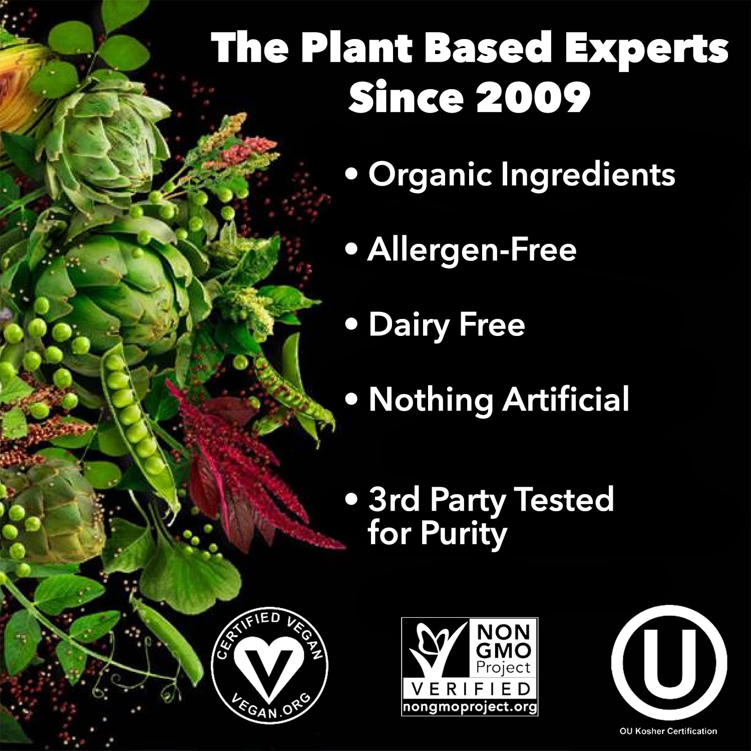 PlantFusion proteína limpia sin rellenos para batidos saludables.