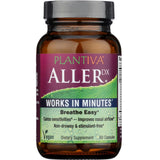Plantiva AllerDx: botella de cápsulas para apoyo nasal diario sin somnolencia.