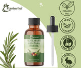 Plantovika Aceite Romero Batana, brillo natural y manejo más suave para cabello.