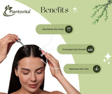 Plantovika Aceite Romero Batana, cabello dañado, reducción de quiebre y reparación suave.