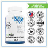 Plantvital magnesio glicinato 200mg envase sostenible para consumo consciente.