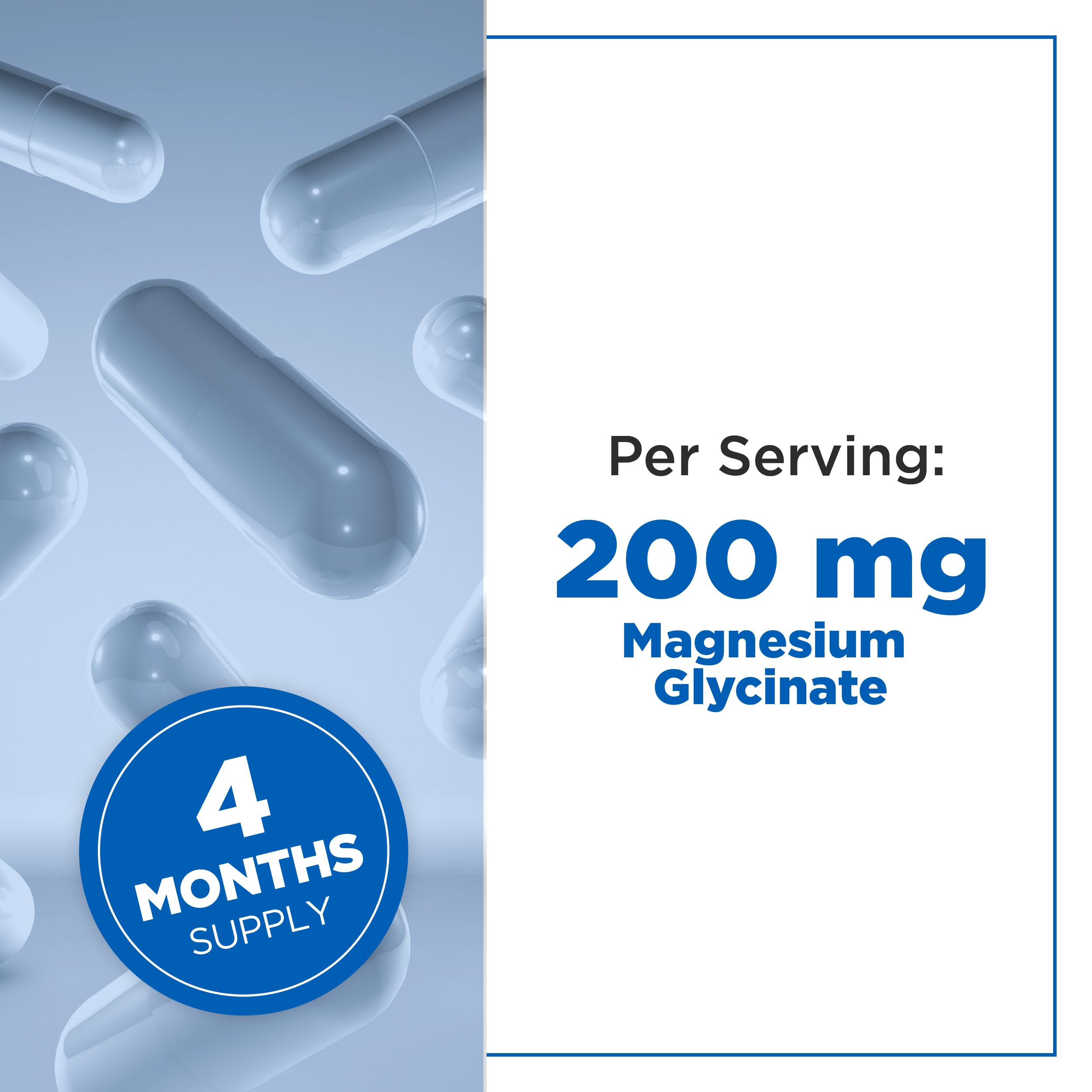 Plantvital magnesio glicinato 200mg cápsulas, blister práctico para viaje.