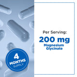 Plantvital magnesio glicinato 200mg cápsulas, blister práctico para viaje.