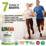 Plantvital preparado para batido verde, sabor neutro para batidos.