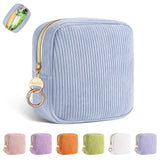 Playexen bolsa azul para toallas sanitarias, privacidad y organización en el bolso.