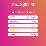 Tampones Playtex Sport Regular para uso diario y actividad ligera