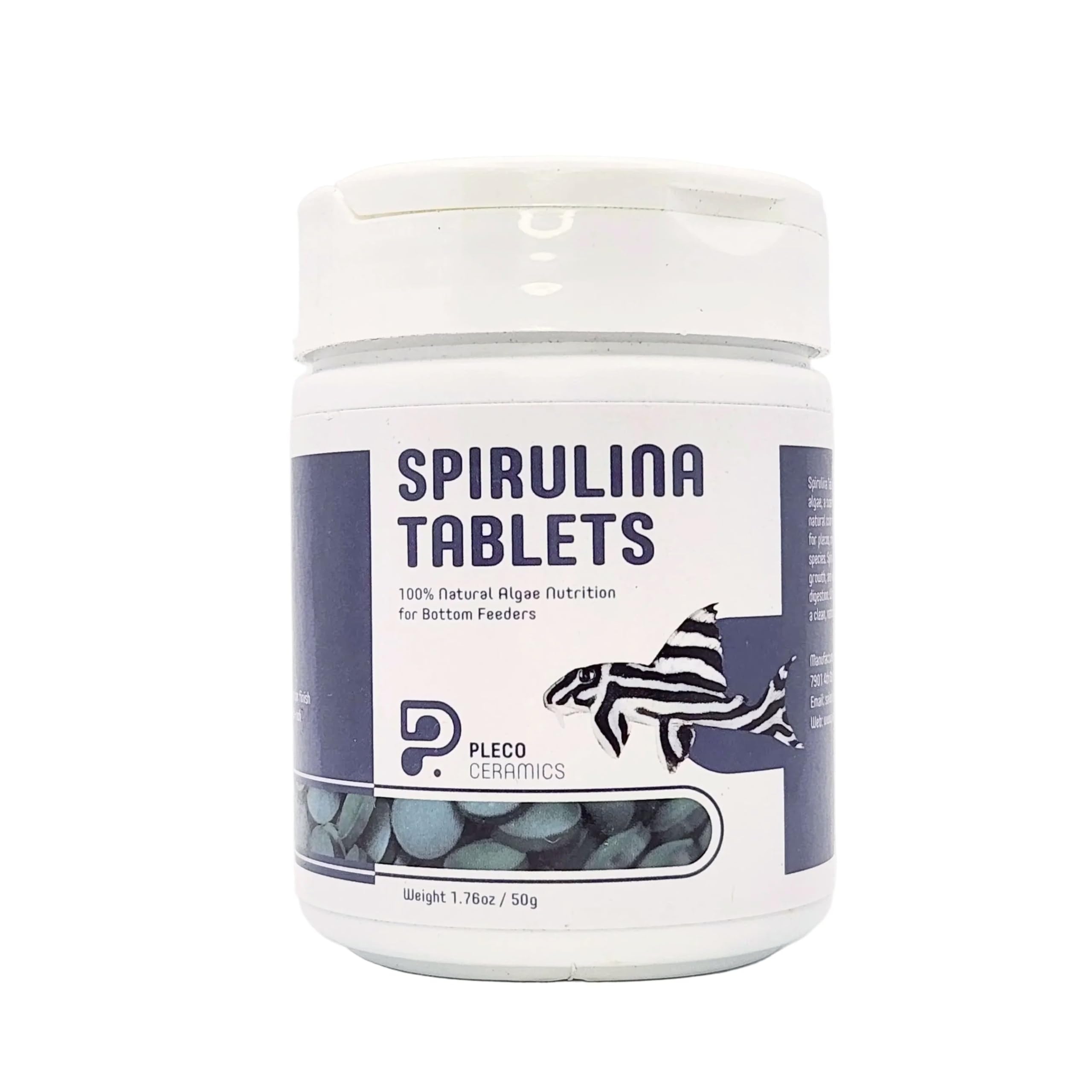 Plecoceramics alimento espirulina para plecos mejora digestion y color