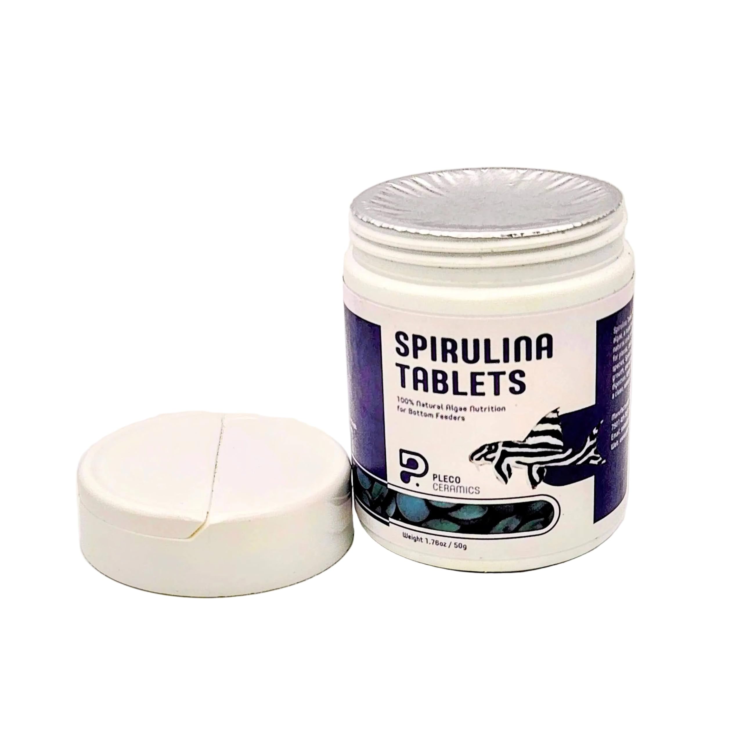 Plecoceramics envase 50 g de tabletas espirulina para acuario