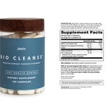 Cápsulas Plexus Bio Cleanse en primer plano para promover la regularidad suave