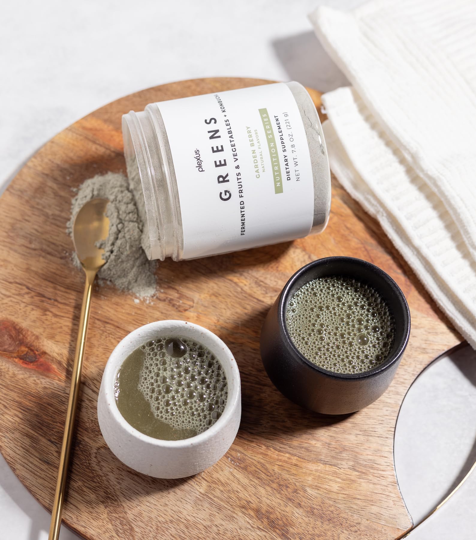 Plexus Greens, ingredientes naturales, base para una nutrición vegetal.