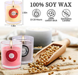 pliadvbu vela de soja frasco vidrio fragancia energizante para despertar sensaciones