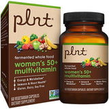 Plnt cápsulas veganas 60 para mujeres 50+, consumo diario sencillo.