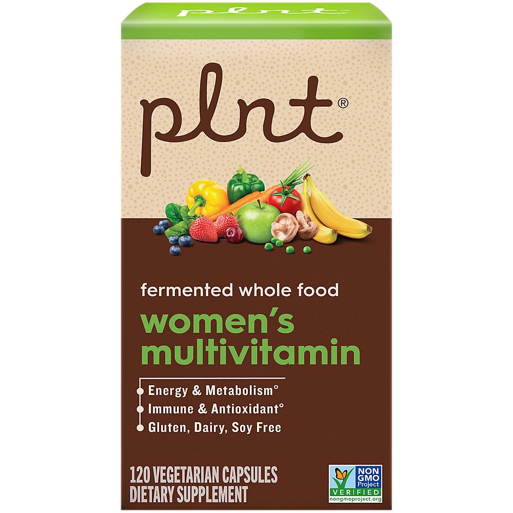 plnt multivitamin para mujer, proceso de fermentación resaltado