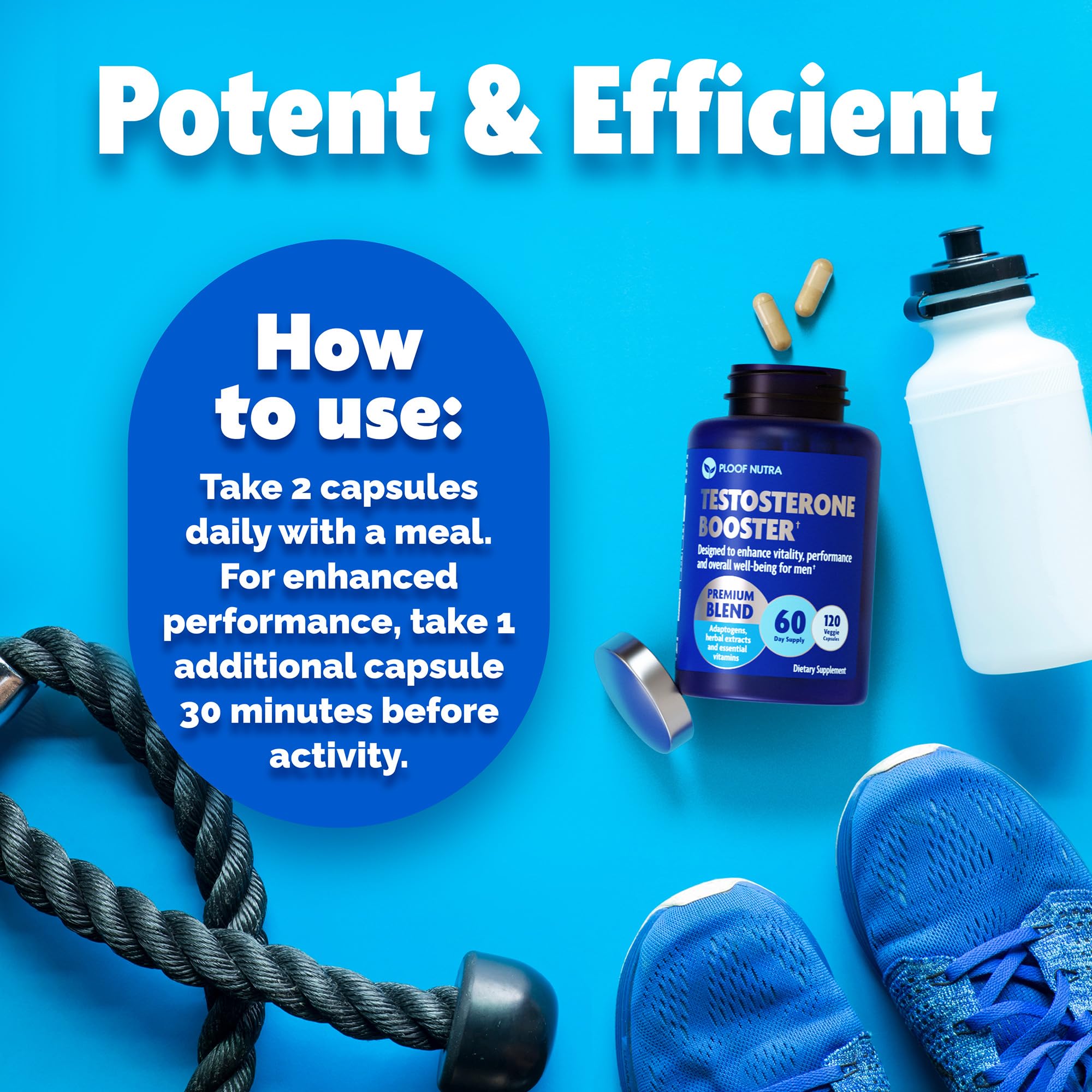 PLOOF Nutra TestBoost, análisis laboratorio, asegurando pureza y potencia