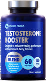 PLOOF Nutra TestBoost, botella frontal, apoya energía diaria y vitalidad