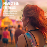 Plugz para festivales y conciertos en distintos lugares, uso versátil.