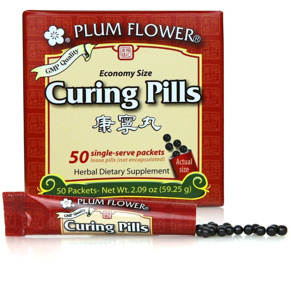 Pastillas Plum Flower para Kang Ning Wan, formato económico de 50 unidades, ideal para llevar.