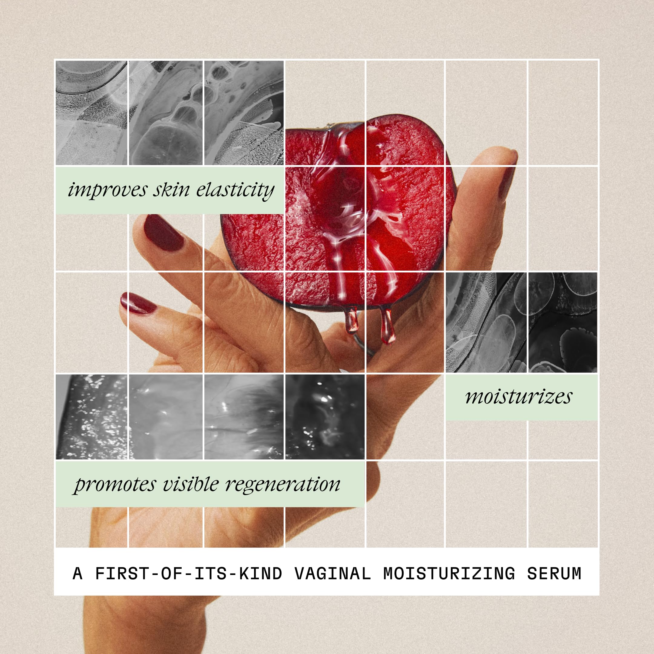 PLUM Vagiceuticals tecnología micelar limpia suavemente sin alterar lípidos.