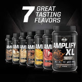 PMD Amplify XL etiqueta nutricional destacando vitaminas y minerales