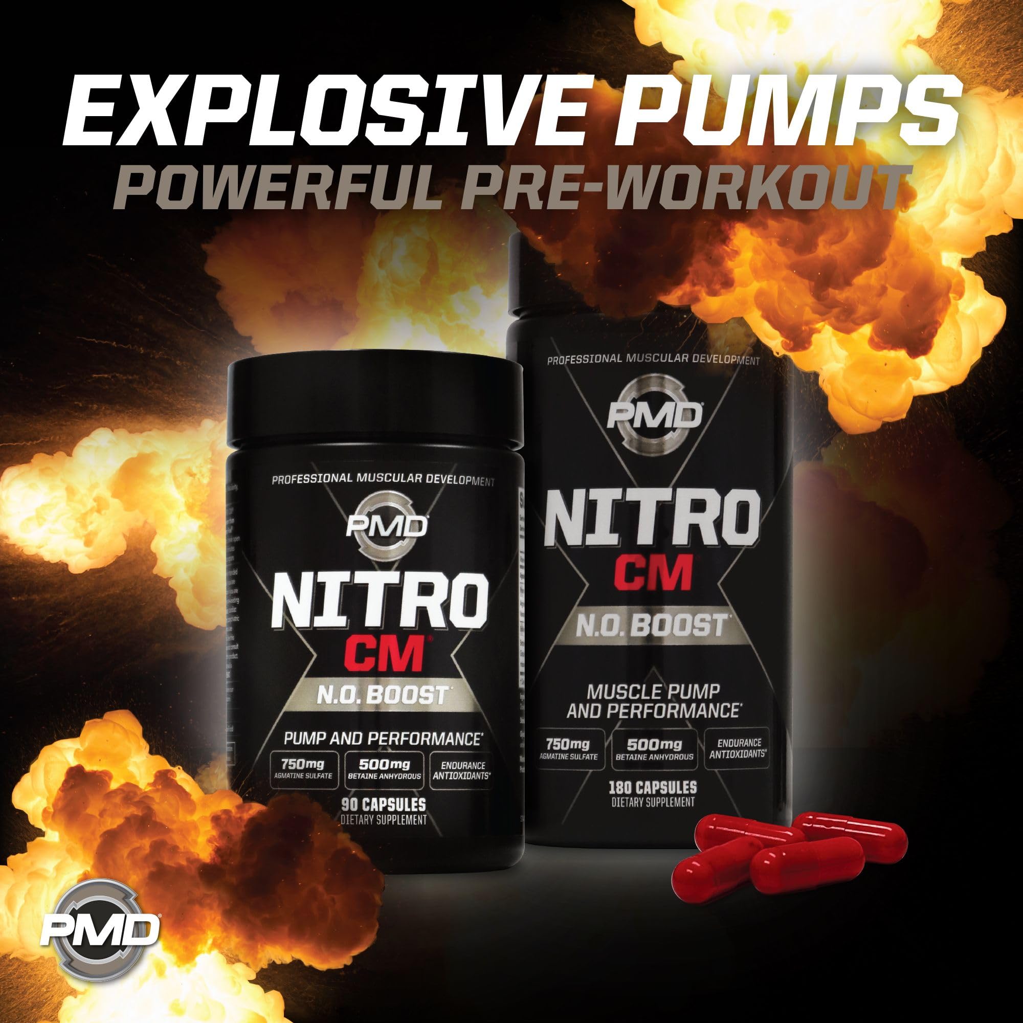 PMD Nitro CM: preentrenamiento para sesiones de alto rendimiento.