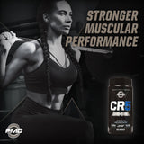 PMD Sports CR5, detalle de capsula, demuestra alta biodisponibilidad para resultados potenciales.