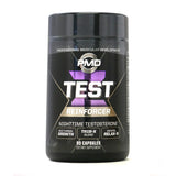 PMD Sports Z-Test Nighttime: botella con cápsulas para apoyo nocturno y recuperación muscular