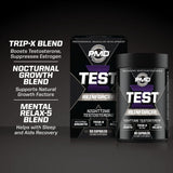 PMD Sports Z-Test Nighttime: persona durmiendo para descanso profundo y recuperación