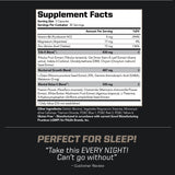 PMD Sports Z-Test Nighttime: etiqueta del envase destaca ingredientes clave para apoyo hormonal