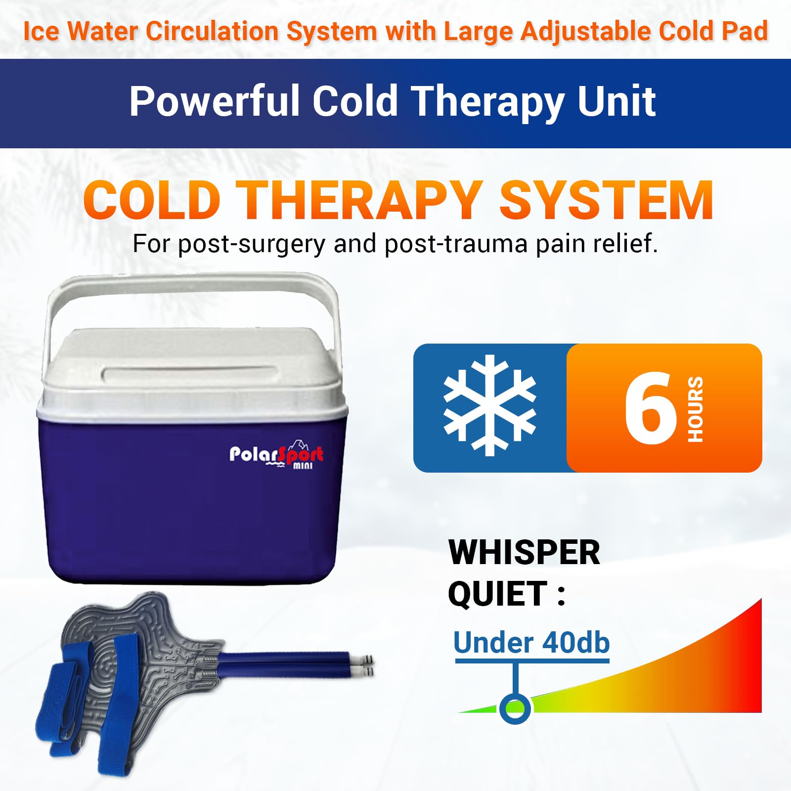 PMT Medical Polar Sport: mango de transporte para mover el sistema con facilidad