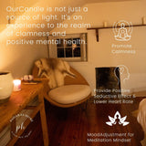Podaras Home vela de lujo para rituales de intención