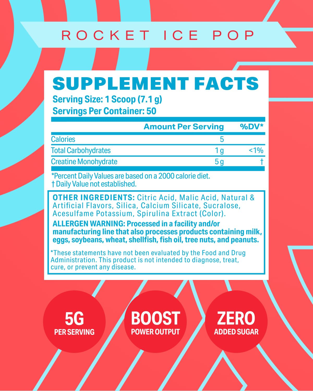 Podium Nutrition Creatina Monohidrata envase de 50 porciones para entrenamientos sostenidos.
