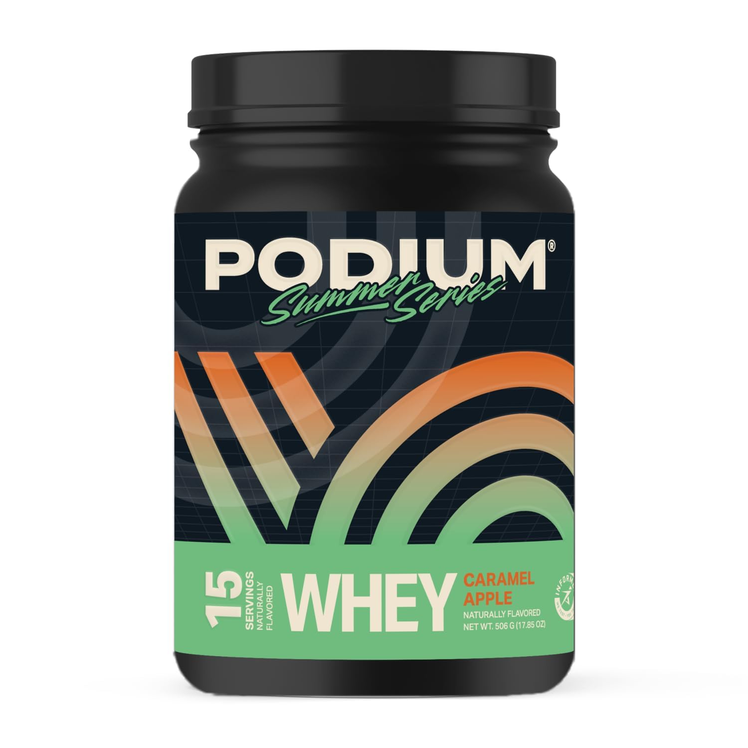 Podium Nutrition Caramel Apple: botella para recuperación post-entrenamiento
