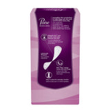 Poise Microliners, superficie suave para comodidad durante el día.