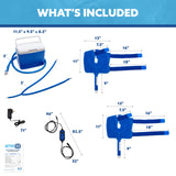 Polar Active Ice 3.0: almohadillas-rodilla-dobles ergonómicas para terapia y movilidad