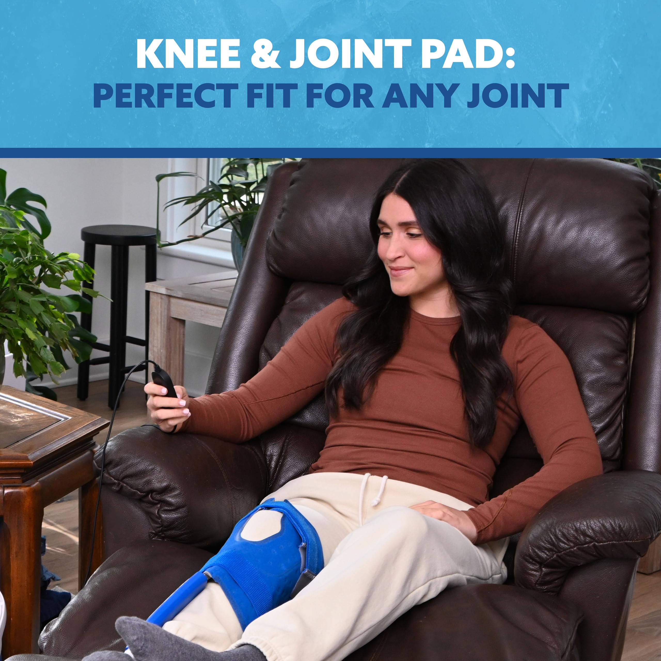 Polar Active Ice 3.0 pad de terapia para rodilla, cómodo y ajustable.