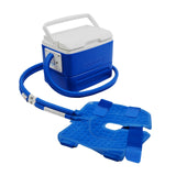 Polar Active Ice 3.0 con reservorio aislado de 9 qt para sesiones de terapia fría prolongadas.