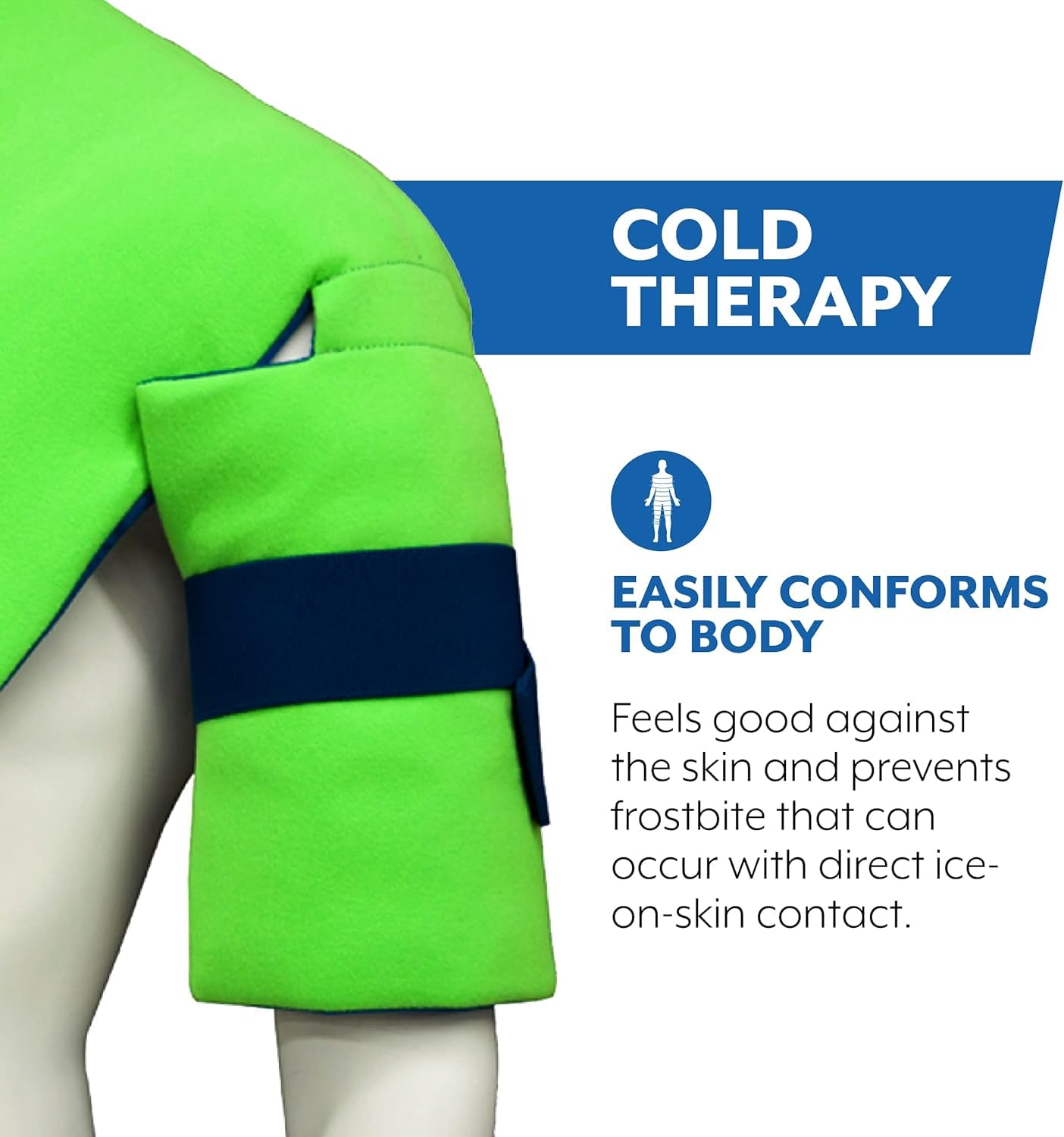 Polar Ice hombro: ajuste ergonómico para un soporte cómodo durante la rehabilitación.